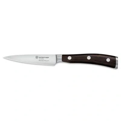 Wusthof Ikon 3.5" Paring Knife In Brown