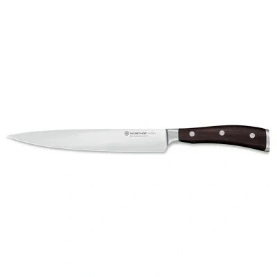 Wusthof Ikon 8" Carving Knife In Brown