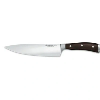 Wusthof Ikon Chef's Knife In Brown