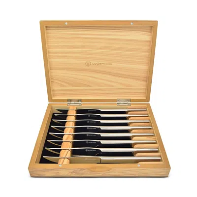 Wusthof Mignon 8 Piece Knife Set In Black