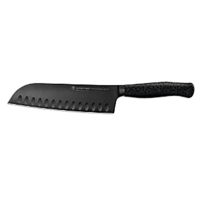 Wusthof Performer Santoku Knife, 7 In Black