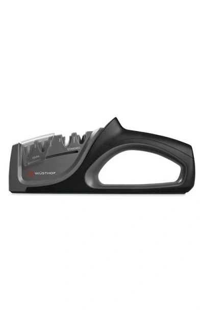 Wusthof Wüsthof Two-stage Hand-held Knife Sharpener In Black