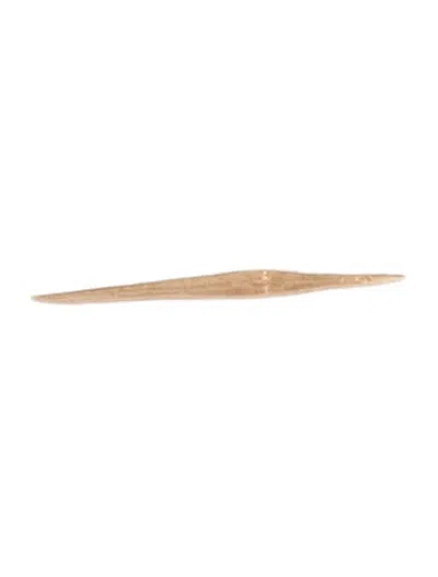 Pre-owned Wwake Gold Stick Wisp Single Stud Earring In Multicolor