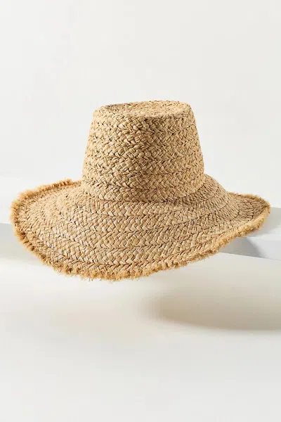 Wyeth Bali Raffia Bucket Hat In Yellow