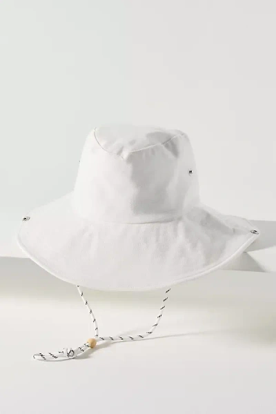 Wyeth Breeze 100% Cotton Bucket Hat In Ivory