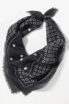 Wyeth Brooks Cashmere Hair Scarf In Black