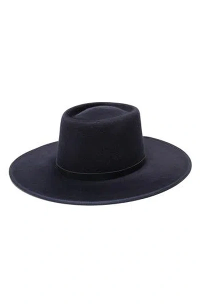 Wyeth Brush Wool Felt Rancher Hat In Orange