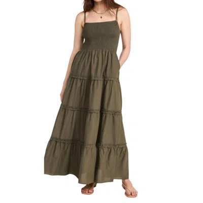 Wyeth Charlie Maxi Dress In Kalamata In Green