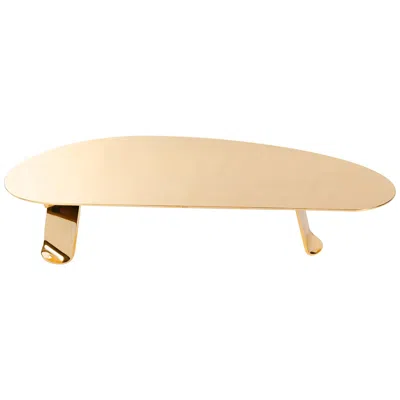 Pre-owned Wyeth Chrysalis No. 1 Low Table In Polished Bronze, Made To Order In Gold