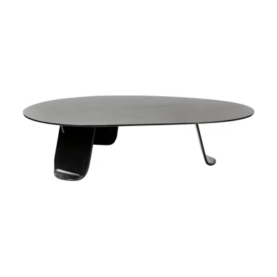 Pre-owned Wyeth Chrysalis No. 2 Low Table In Blackened Steel, Made To Order In Gray