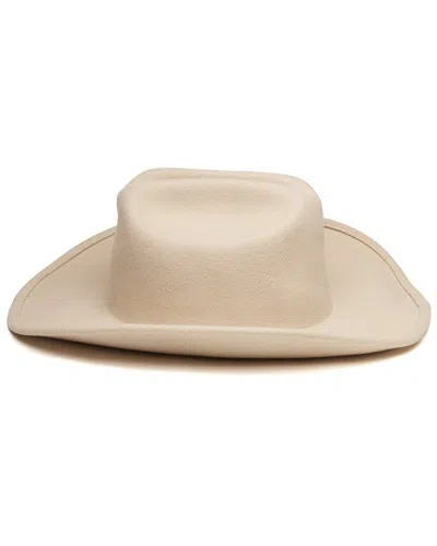 Wyeth Clive Wool Cowboy Hat In Beige