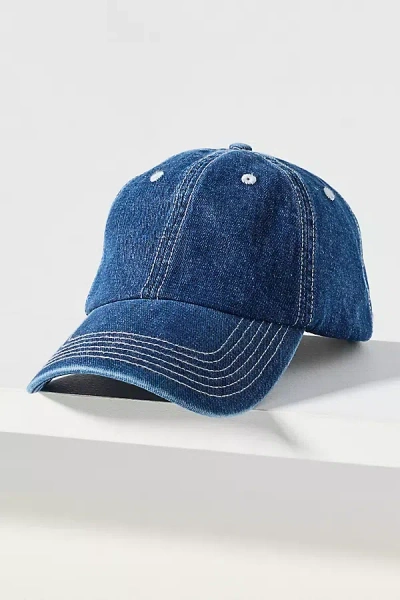 Wyeth Denim Kirby Baseball Hat In Blue