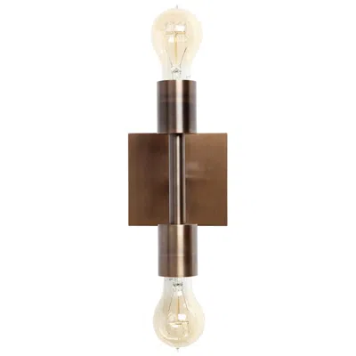 Pre-owned Wyeth Double Wall Light, 2014 In Brown