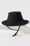 Wyeth Drawstring Bucket Hat In Black