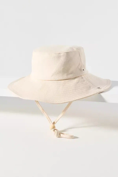 Wyeth Drawstring Bucket Hat In Gold