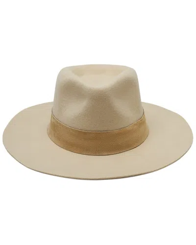 Wyeth Dylan Wool Fedora In Beige