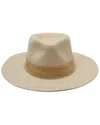 Wyeth Dylan Wool Fedora In Neutral