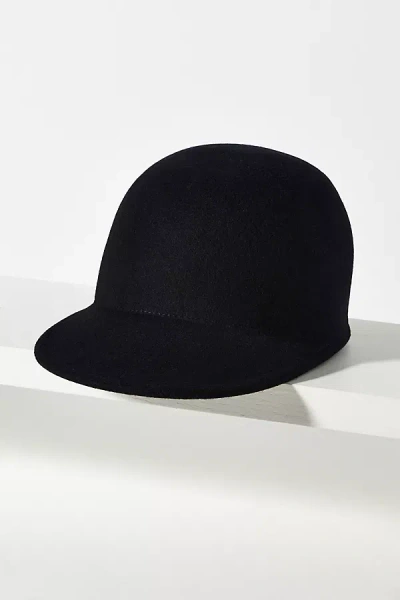 Wyeth Edie Wool Cap In Black