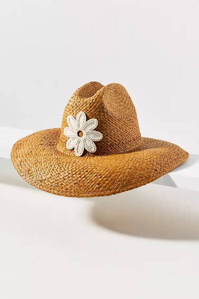 Wyeth Embellished Straw Rancher