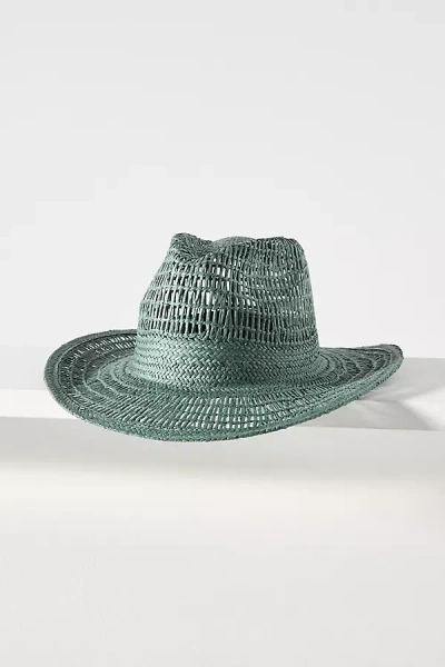 Wyeth Geo Open-weave Straw Rancher