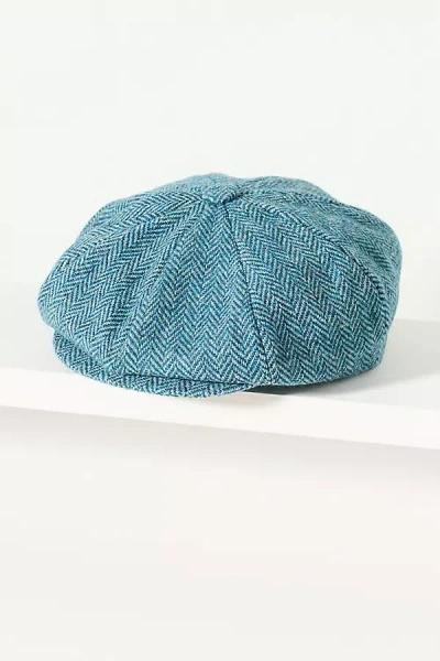 Wyeth Harlan Wool Snap Cap In Red