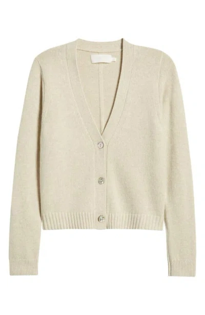 Wyeth Harriet Wool Blend Cardigan In Oatmeal