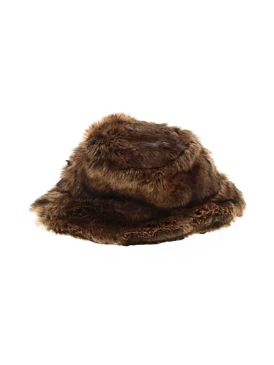 Pre-owned Wyeth Hat In Brown