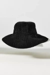Wyeth Jessie Ribbed Corduroy Bucket Hat In Black