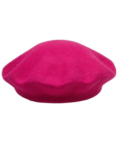 Wyeth Lillie Wool Beret In Red
