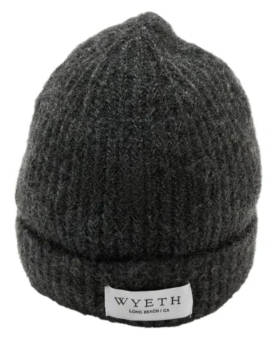 Wyeth Matti Mohair & Wool-blend Beanie In Grey