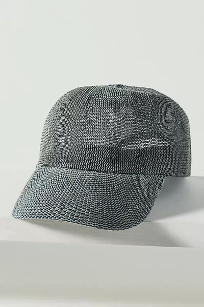 Wyeth Mesh Packable Baseball Cap In Gray