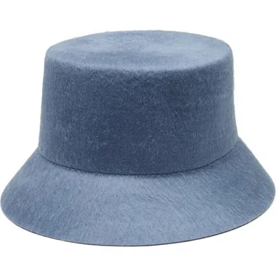 Wyeth Mohair Bucket Hat In Blue