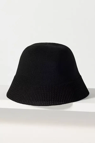 Wyeth Nubby Cloche Hat In Black