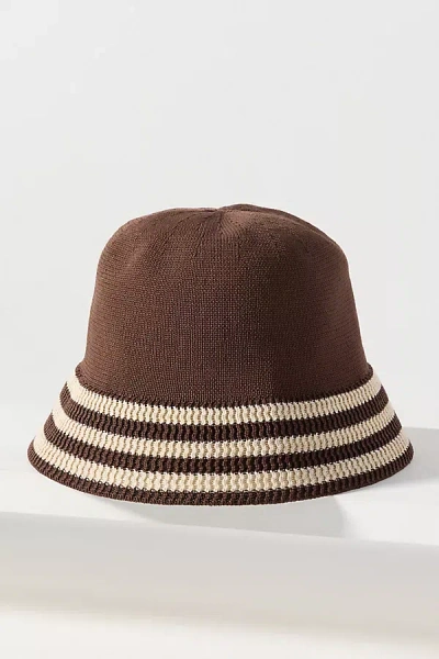 Wyeth Nubby Cloche Hat In Brown