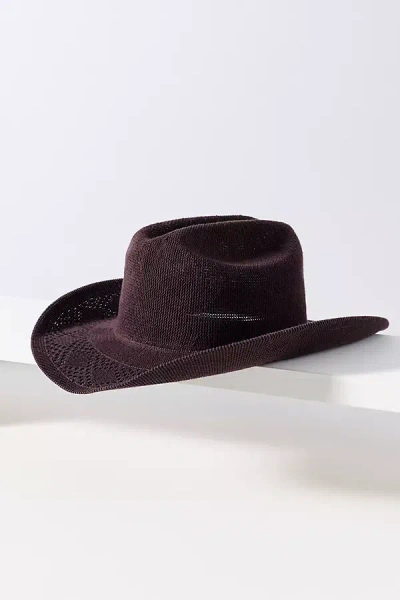 Wyeth Nubby Cowboy Hat In Burgundy