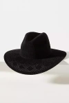 Wyeth Nubby Knit Rancher In Black
