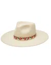 Wyeth Rafaela Frida Wide Brim Hat In Cream In White