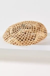 Wyeth Raffia Beret In Gold