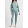 Wyeth Remy Stretch Cotton Blend Sweatpants In Azure