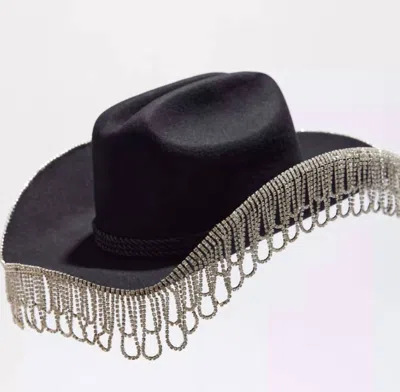 Wyeth Rhinestone Cowboy Hat In Cardi In Multi