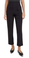 Wyeth Stretch Straight Leg Pants In Black