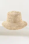 Wyeth Sigrid Raffia Bucket Hat In Neutral