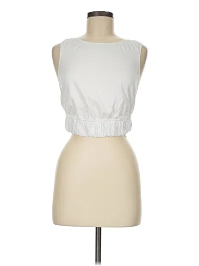 Pre-owned Wyeth Sleeveless T-shirt In Ivory