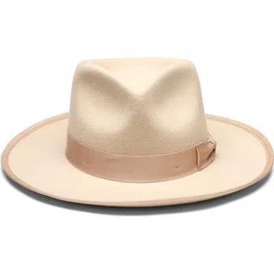 Wyeth Soft Brim Fedora In Neutral