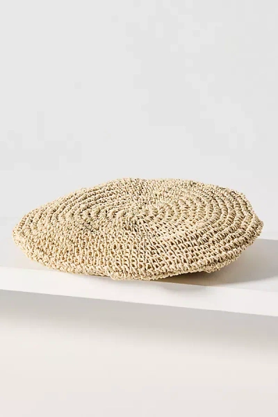 Wyeth Staw Beret In Brown
