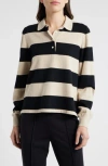 Wyeth Frances Polo Black/sand In Black/sand