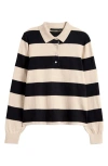 Wyeth Frances Polo Black/sand