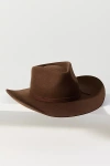 Wyeth Vega Wool Rancher In Brown