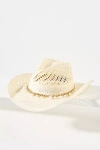 Wyeth Wicker Shell-trim Straw Rancher