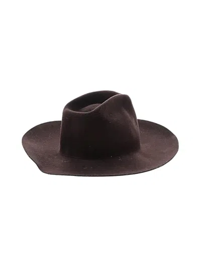 Pre-owned Wyeth Winter Hat In Burgundy